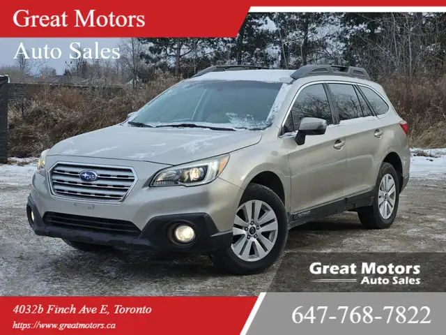 2015 Subaru Outback 2.5i Premium 4dr All-wheel Drive CVT in Cars & Trucks in City of Toronto - Image 2