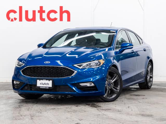 2017 Ford Fusion V6 Sport AWD w/ Power Moonroof, Nav, Heated Ste in Cars & Trucks in Ottawa