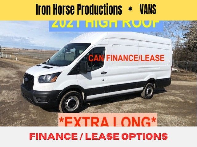 2021 Ford Transit Cargo Van T-250 HIGH ROOF EL 72KM CAN FINANCE! in Cars & Trucks in Calgary