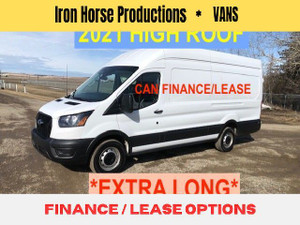 2021 Ford Transit T-250 HIGH ROOF EL 72KM CAN FINANCE!!