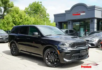 The 2023 Dodge Durango R/T is a bold and powerful three-row SUV that blends muscle car attitude with...