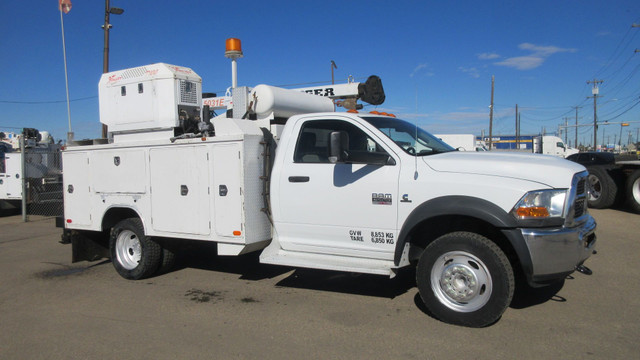 2011 Dodge RAM 5500 SLT SERVICE TRUCK WITH CRANE & COMPRESSOR in Cars & Trucks in Edmonton - Image 4