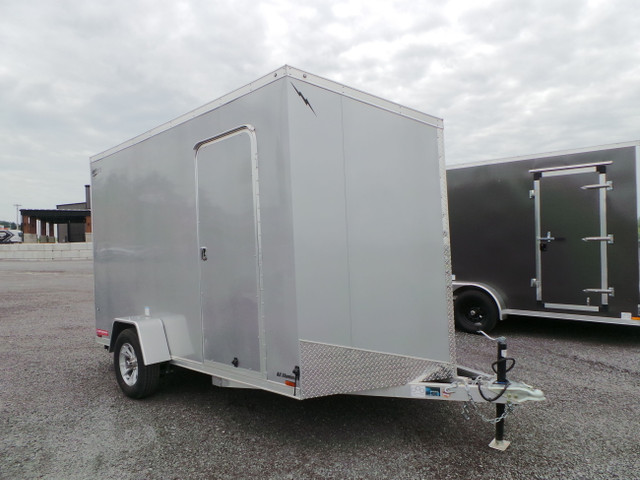 2022 Lightning 7x12 Aluminum Enclosed Trailer FINAL BLOWOUT! in Cargo & Utility Trailers in Trenton