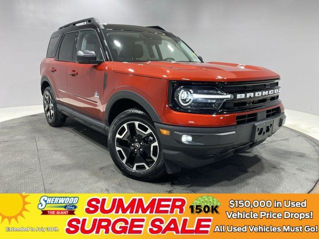2024 Ford Bronco Sport OUTER BANKS - CLEAN CARFAX - LOW KM in Cars & Trucks in Strathcona County