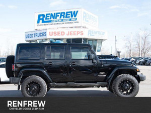 2018 Jeep Wrangler Unlimited Sahara 4x4, LOW KMS!