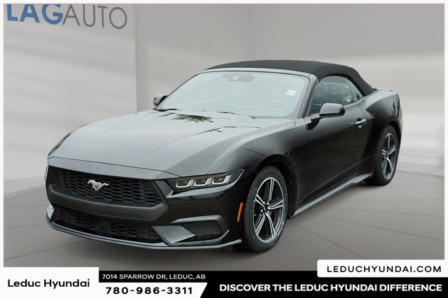 2024 Ford Mustang EcoBoost (315 hp, 350 lb-ft torque), in Cars & Trucks in Edmonton