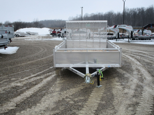 2025 Canadian Mennonite Built Single Axle Aluminum Utility Trail in Cargo & Utility Trailers in Barrie - Image 3