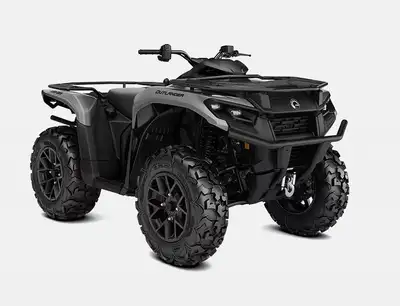 2025 CAN-AM OUTLANDER XT 700 ATV STOCK #A110563 50HP ROTAX ACE ENGINE CVT TRANSMISSION SELECTABLE 2W...