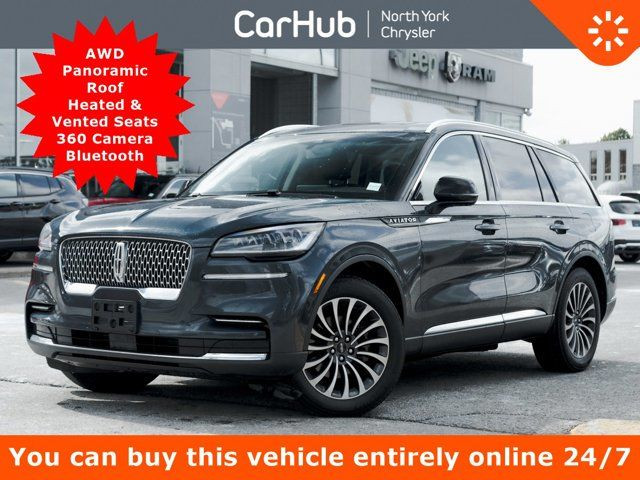 2022 Lincoln Aviator Reserve AWD Panoroof Heated Vented Seats in Cars & Trucks in City of Toronto