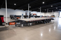 11-Ton, 24' Deckover Flatbed Trailer Brandt UPR1124