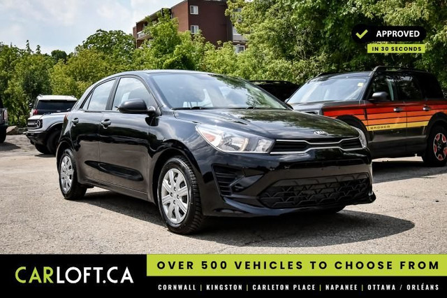 2021 Kia Rio 5-door LX+ IVT • HEATED SEATS • APPLE CARPLAY in Cars & Trucks in Kingston