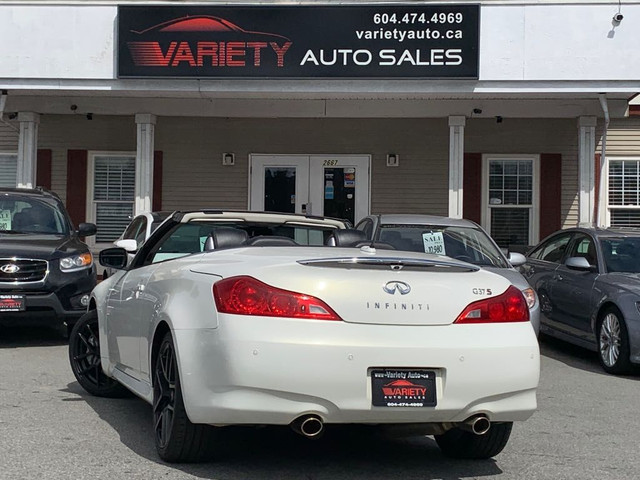 2012 Infiniti G37 S Convertible Leather Navigation Camera FREE W in Cars & Trucks in Burnaby/New Westminster - Image 3