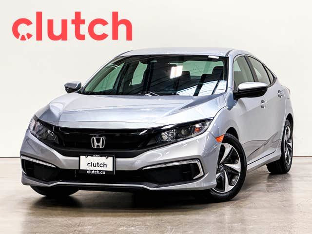2020 Honda Civic LX w/ Apple CarPlay, Heated Front Seats, Rearvi in Cars & Trucks in City of Toronto