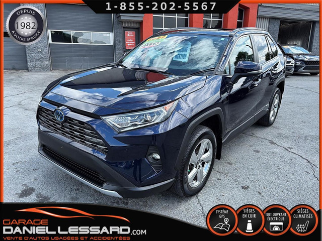 Toyota RAV4 HYBRID LIMITED AWD CUIR, TOIT, GPS, BANC CLIMATISÉ 2 dans Autos et camions  à St-Georges-de-Beauce - Image 3