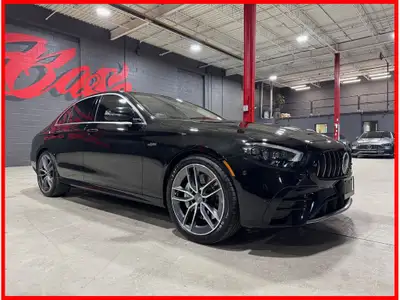 Obsidian Black Metallic Exterior On Macchiato Beige/Black AMG Nappa Leather Interior, And A Burl Hig...