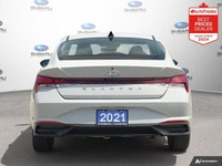 Odometer is 21952 kilometers below market average! Grey 2021 Hyundai Elantra Preferred FWD CVT I4 AP... (image 3)
