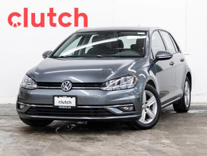 2019 Volkswagen Golf Highline w/ Apple CarPlay & Android Auto, Heated Front Seats, Sunroof