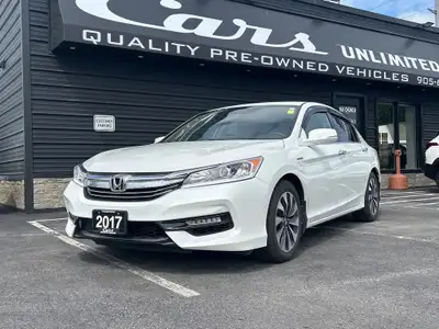 NEW!! ACCIDENT FREE AND LOW MILEAGE HONDA ACCORD HYBRID WITH IMPRESSIVE DRIVING RANGE, COMFORTABLE I...