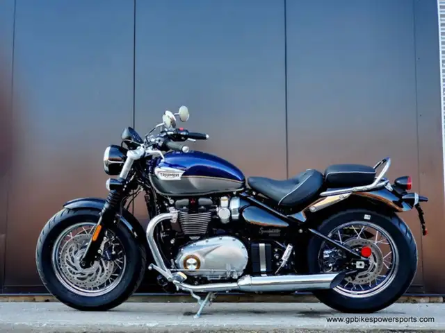 2024 Triumph Bonneville Speedmaster Pacific BlueSilver Ice in Street, Cruisers & Choppers in Oshawa / Durham Region - Image 6