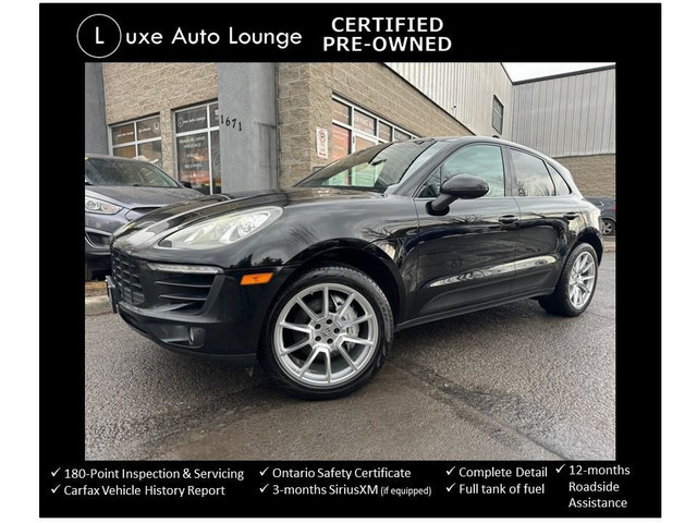  2015 Porsche Macan S AWD, BOSE, RED INT, PANO ROOF, NAV, LOADED in Cars & Trucks in Ottawa