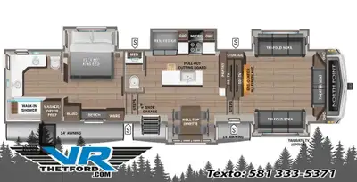 VR Thetford 2025 JAYCO North Point 382FLRB Contactez nos conseillers par téléphone courriel ou texto...