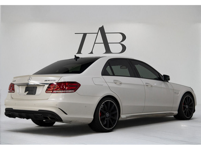 2016 Mercedes-Benz E-Class 63 | MATTE WHITE | CARBON FIBER in Cars & Trucks in Mississauga / Peel Region - Image 4