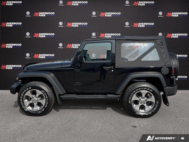 2018 Jeep Wrangler JK Sport | MANUAL | 4X4 | V6 | FOG LIGHTS in Cars & Trucks in Strathcona County - Image 2