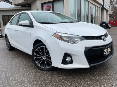  2014 Toyota Corolla S - ALLOYS! SUNROOF! BACK-UP CAM! HTD SEATS