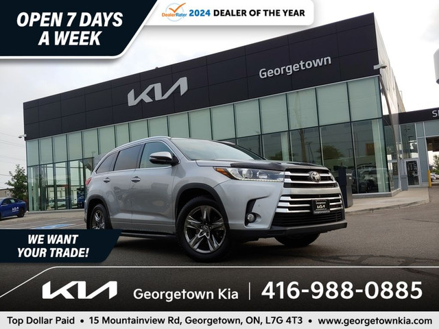 2017 Toyota Highlander Limited 3.5L AWD | 7 SEAT | SUNROOF | NAV in Cars & Trucks in Oakville / Halton Region
