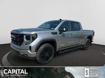 This 2025 GMC Sierra 1500 in Sterling Metallic is equipped with 4WD and Gas V8 5.3L/325 engine. The...