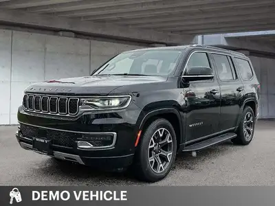 This Jeep Wagoneer delivers a Twin Turbo Regular Unleaded I-6 3.0 L/183 engine powering this Automat...