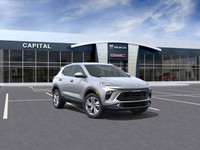 This 2025 Buick Encore GX in Moonstone Grey Metallic is equipped with AWD and Turbocharged 1.3/ engi... (image 1)