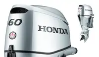 2024 Honda Marine BF60 Remote Steering - Long Shaft SAVE $800
