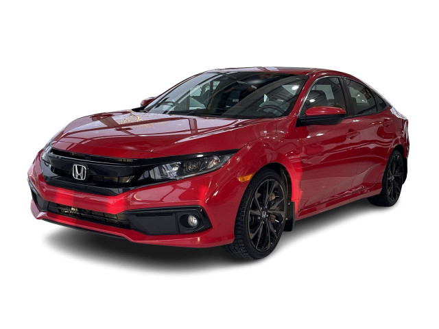 2019 Honda Civic Sedan Sport CVT Heated Seats/Sunroof/Backup Cam in Cars & Trucks in Calgary - Image 3