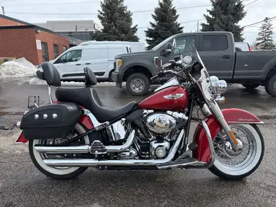 Check out this 2008 Harley-Davidson 96ci Softail Deluxe with only 40,894 miles. Be sure to follow us...