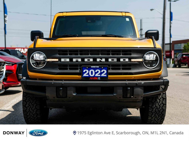 2022 Ford Bronco BLACK DIAMOND | 2.3L | ONE OWNER | LOW KM | in Cars & Trucks in City of Toronto - Image 2