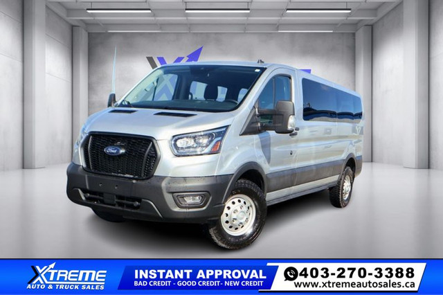 2023 Ford Transit Passenger Wagon XL - NO FEES! in Cars & Trucks in Calgary