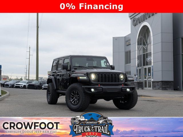 2025 Jeep Wrangler Rubicon X - Off Road Camera - Trailer Tow in Cars & Trucks in Calgary