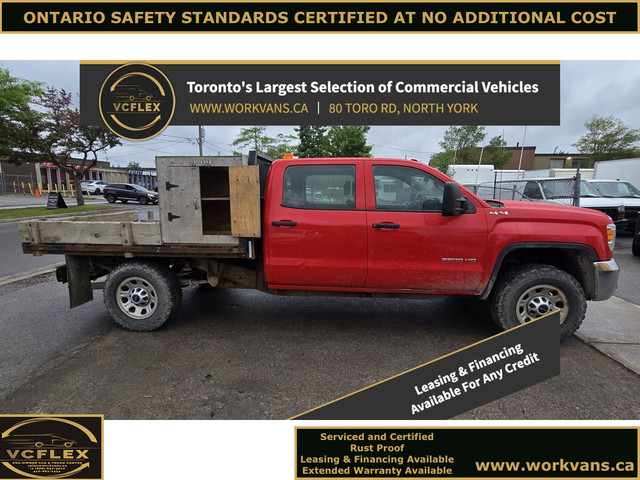 2017 GMC Sierra 3500HD 3500HD - Flatbed - 6.0L V8 Gas - 4x4 - 6  in Cars & Trucks in City of Toronto