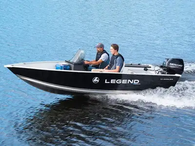 It's just right. The 15 Angler is built tough with .100 gauge aluminum, but is still just the right...
