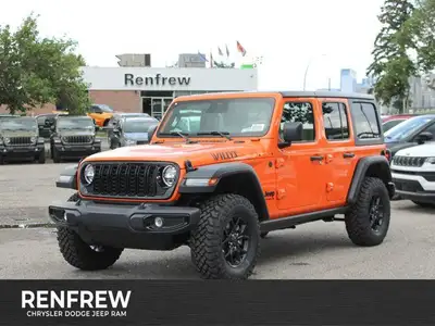4x4, 2.0L Turbo, Heated Seats/Steering Wheel, Remote Start, 4.10 Rear Axle Ratio, Off-Road Plus Mode...