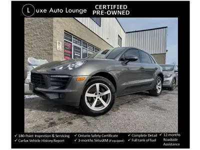Check out this luxury Porsche Macan SUV!! Features include: all wheel drive, panoramic sunroof, Bose...