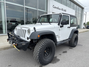 2014 Jeep Wrangler WRANGLER SPORT MANUELLE PNEUS 33 POUCES LIFT KIT