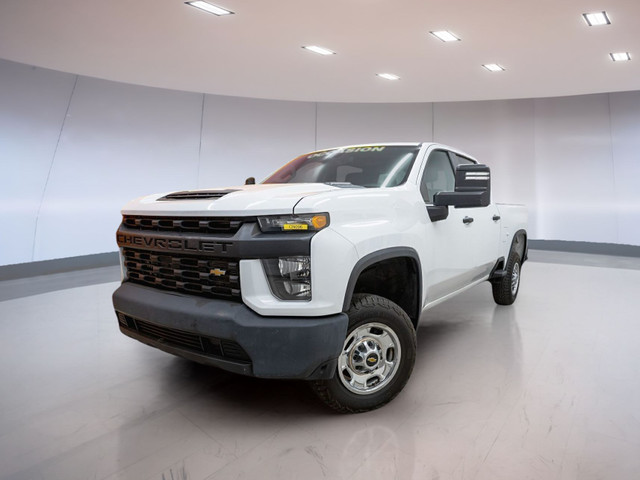 Chevrolet Silverado 2500 WT CREW 4X4 V8 DIESEL *GR REMORQ* CARPL dans Autos et camions  à Laurentides