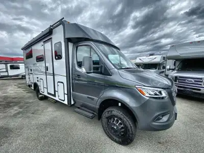 Winnebago EKKO Sprinter Class C diesel motorhome 23B highlights: Dry-Wet Bath Multifunctional Lounge...
