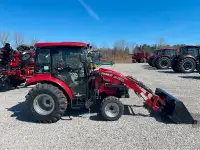2022 CASE IH FARMALL 40C SERIES II CAB TRACTOR WITH LOADER