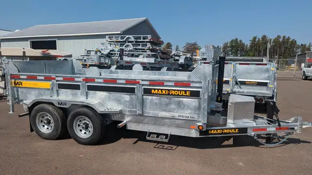 2025 Maxi-Roule 82X168 14K Dump Trailer in Cargo & Utility Trailers in Moncton - Image 2