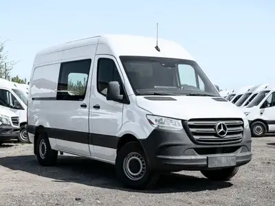 Introducing the 2019 Mercedes-Benz Sprinter 2500 a capable cargo hauler designed for long-haul depen...