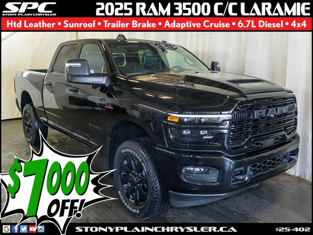 2025 RAM 3500 Laramie 4x4 Crew Cab 6'4 in Cars & Trucks in St. Albert