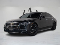 4MATIC, Leather. Odometer is 11961 kilometers below market average! Black 2023 Mercedes-Benz S-Class... (image 2)